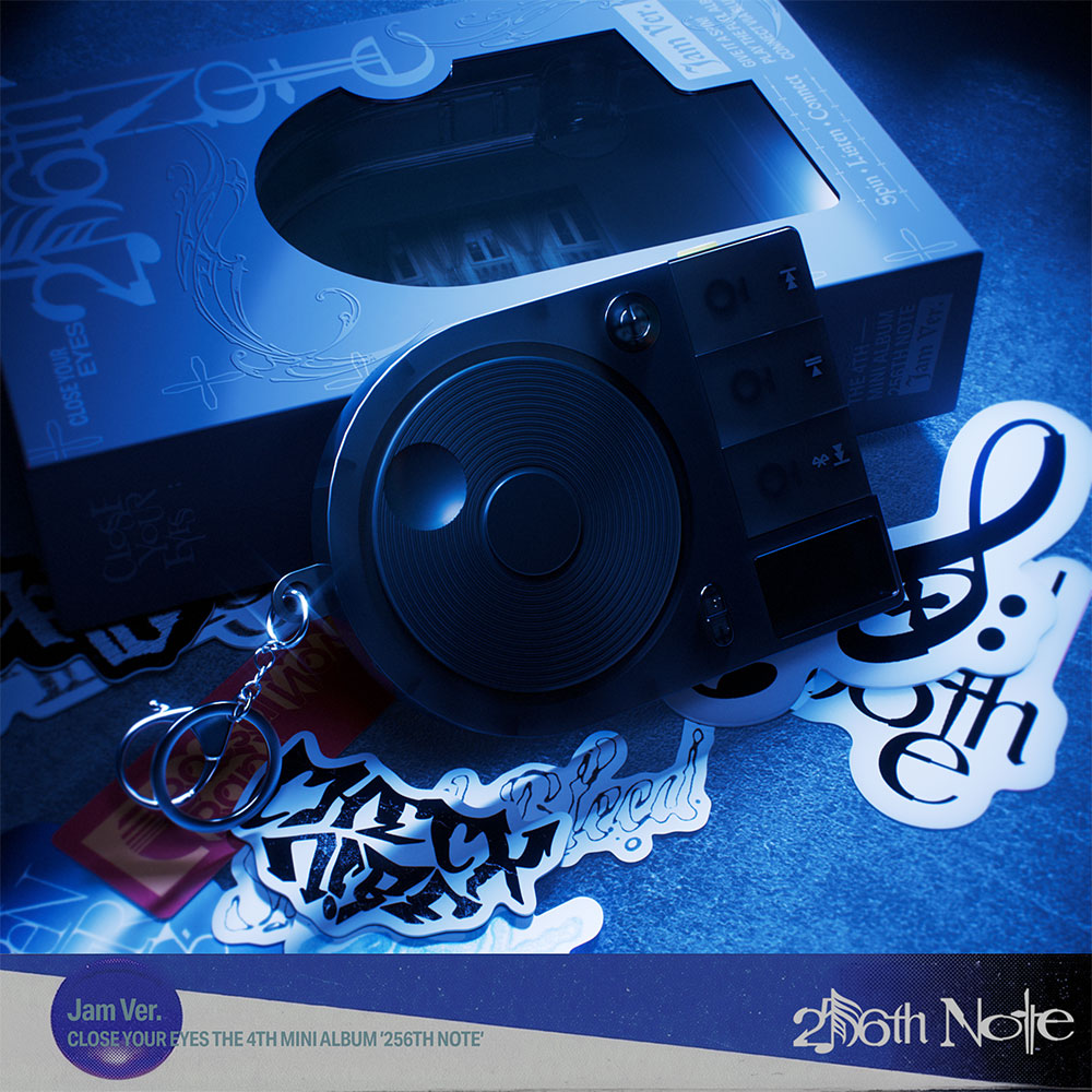 CLOSE YOUR EYES 256th Note 4th Mini Album - Jam Ver - Main Image