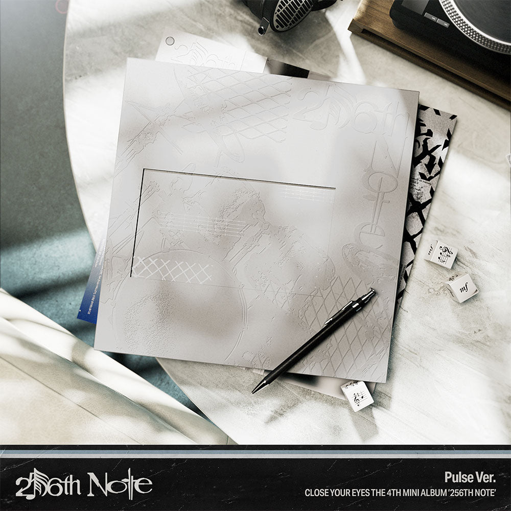 CLOSE YOUR EYES 256th Note 4th Mini Album - Pulse Ver - Main Image