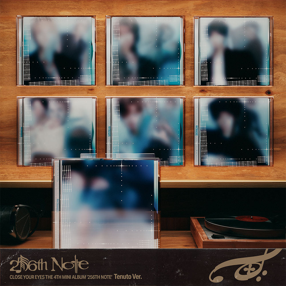 CLOSE YOUR EYES 256th Note 4th Mini Album - Tenuto Ver - Main Image