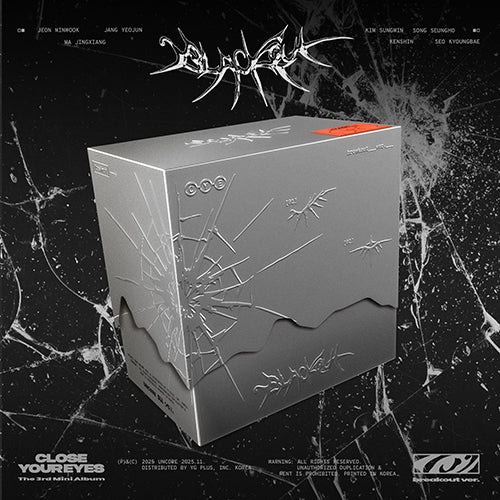 CLOSE YOUR EYES blackout 3rd Mini Album breakout Ver - main image