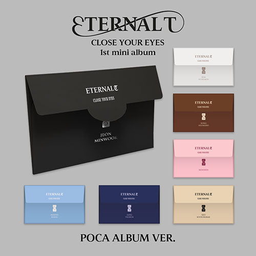 CLOSE YOUR EYES ETERNALT 1st Mini Album POCA Ver - main image