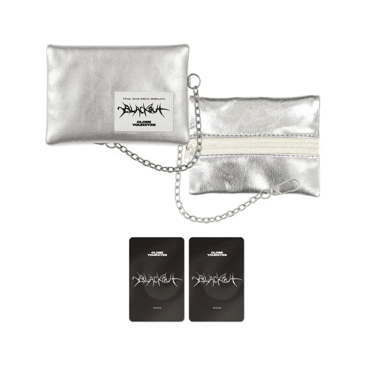 CLOSE YOUR EYES Mini Pouch 3rd Mini Album blackout Official MD - main image