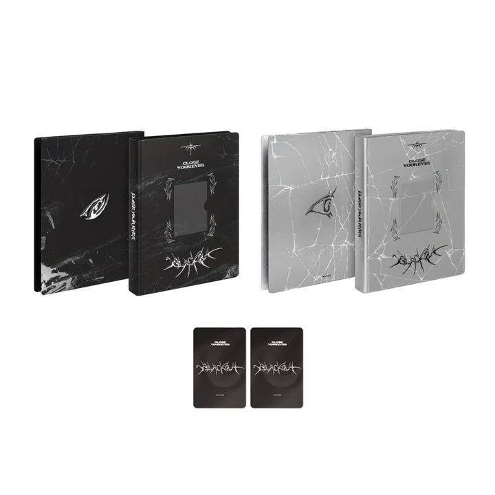 CLOSE YOUR EYES Ticket Photocard Binder 3rd Mini Album blackout Official MD - main image