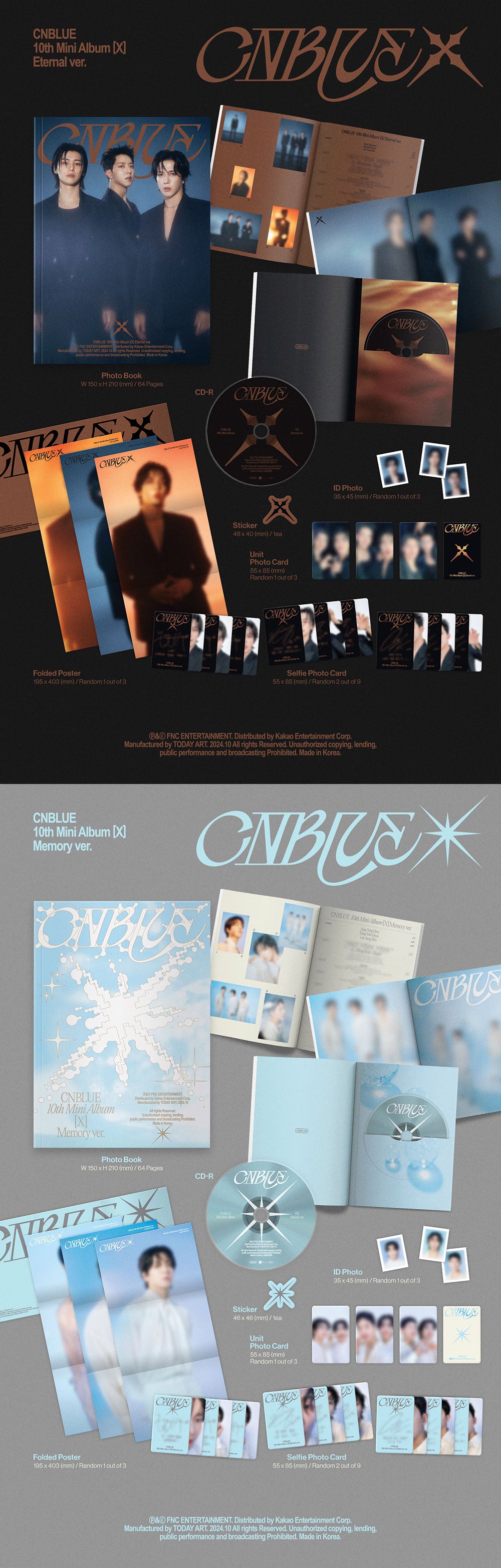 CNBLUE - X [10th Mini Album]