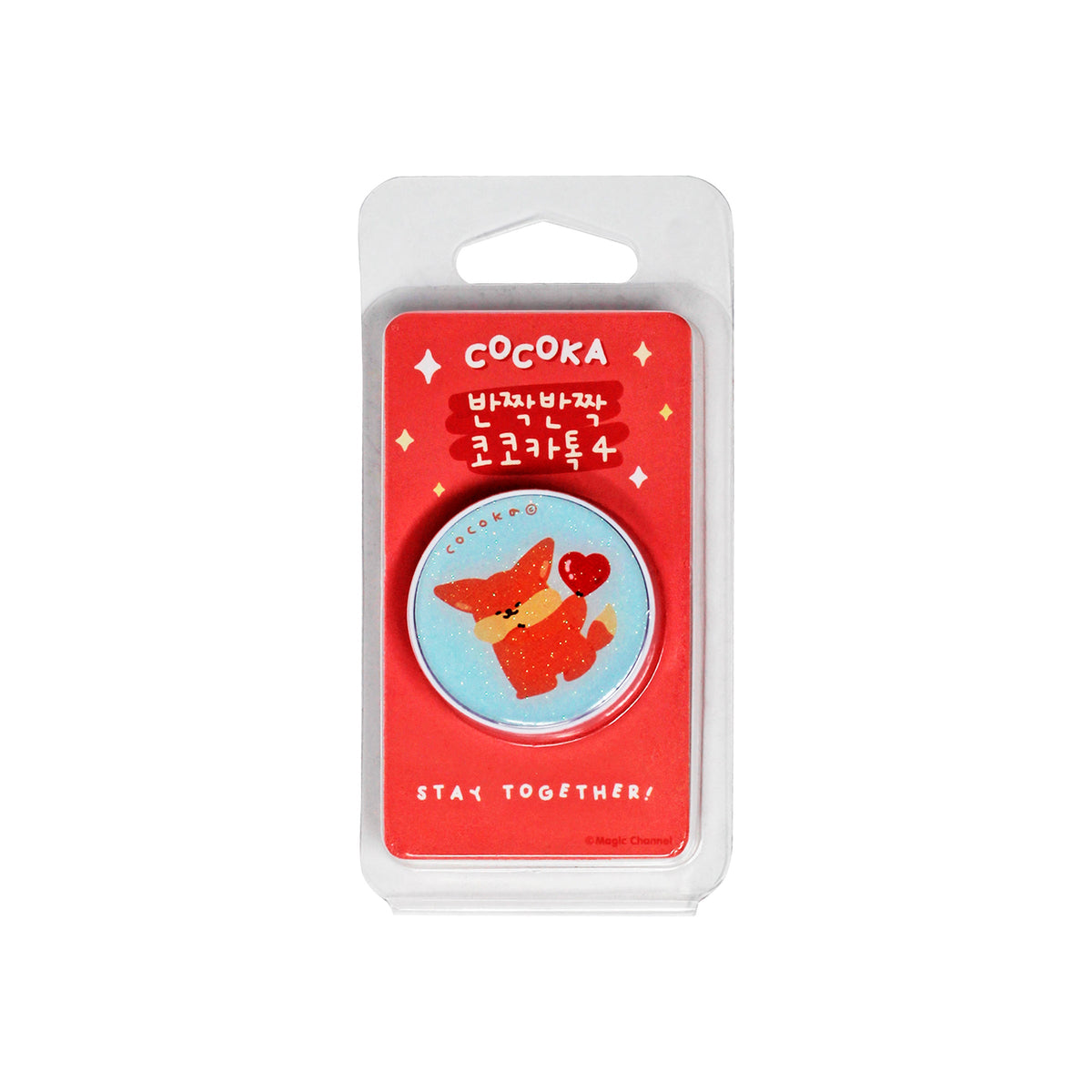 Cocoka Pop Socket Phone Stand &amp; Grip Red Version Main Product Image 1