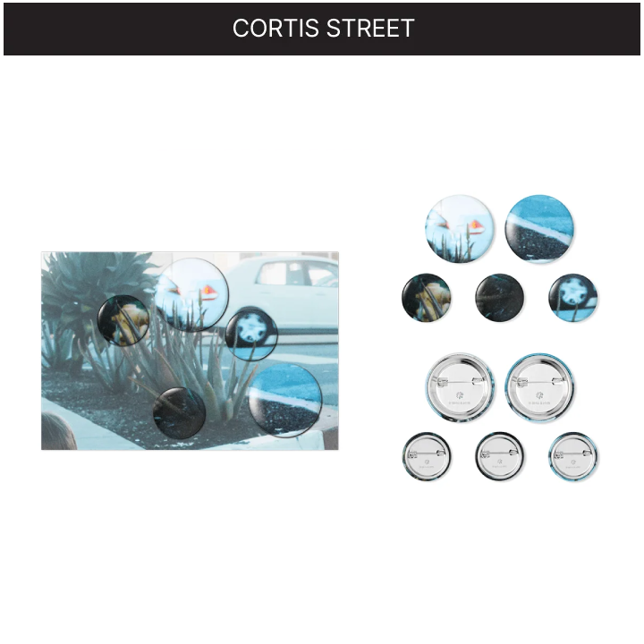 CORTIS Can Badge Set GREENGREEN Official MD CORTIS STREET Ver - main image