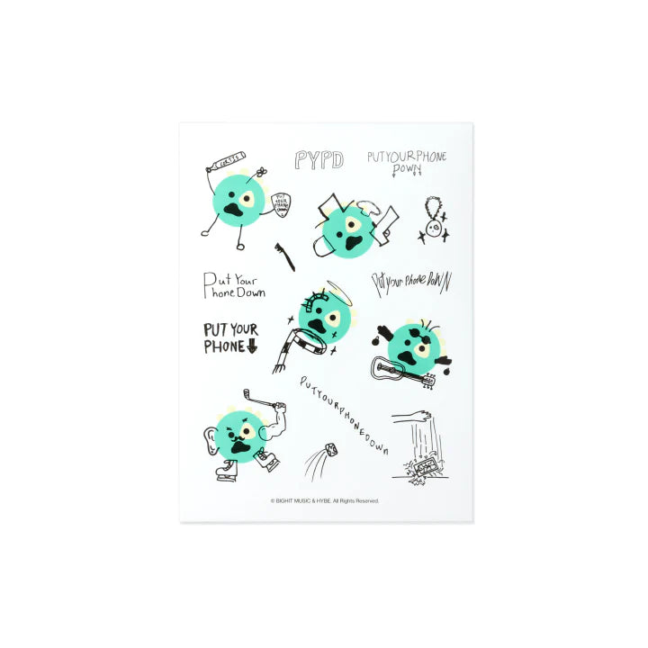 CORTIS CORTIS Ball Sticker Set 2026 CORTIS TOUR PUT YOUR PHONE DOWN Official MD - main image
