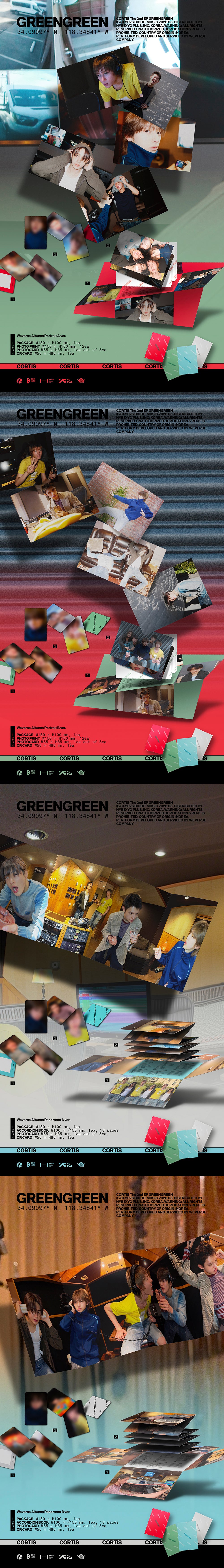 CORTIS - GREENGREEN [2nd EP Album - Weverse Albums Ver.] - K PLACE