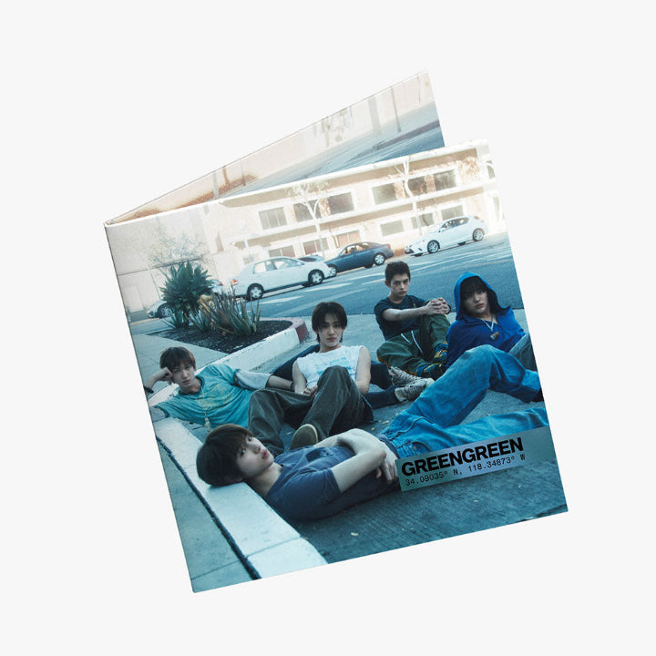 CORTIS GREENGREEN playextended 2nd EP Album Vinyl Ver STREET Ver - main image