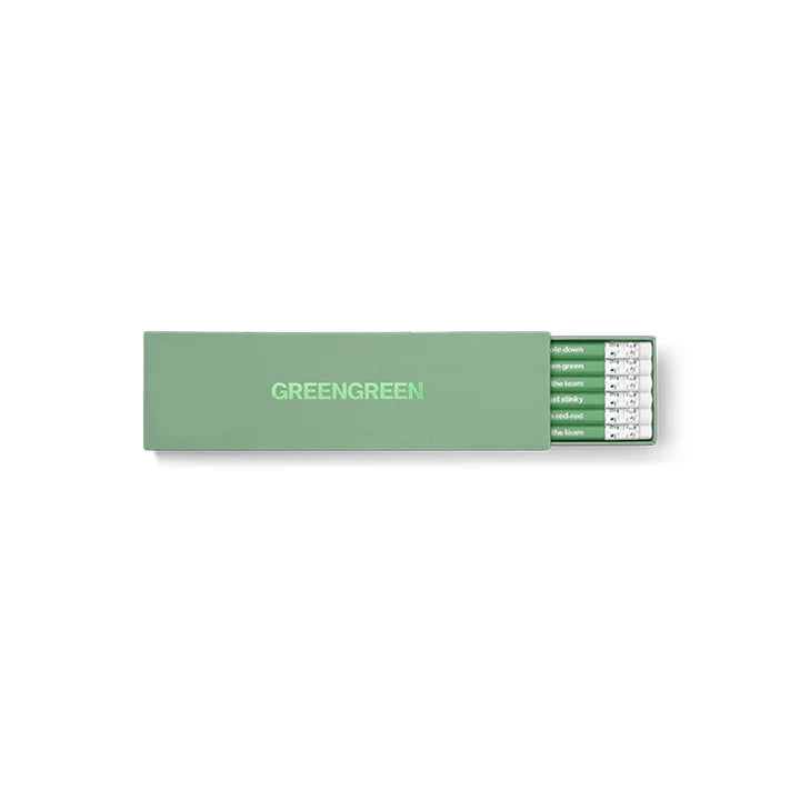 CORTIS Message Pencil Set GREENGREEN Official MD - main image