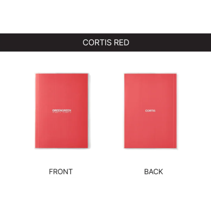 CORTIS Note GREENGREEN Official MD CORTIS RED Ver - main image