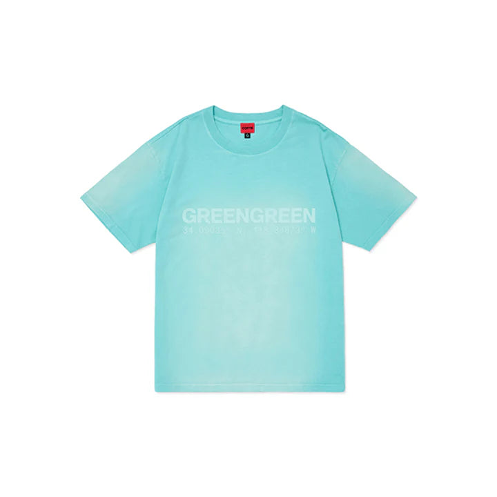 CORTIS S S TShirt CORTIS STREET Blue GREENGREEN Official MD - main image