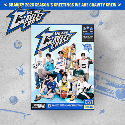 CRAVITY 2026 Seasons Greetings WE ARE CRAVITY CREW - main image