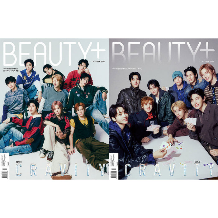 CRAVITY Cover BEAUTY PLUS October 2026 - main image