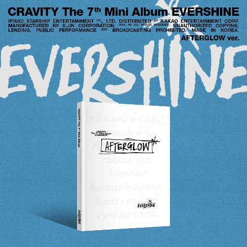 CRAVITY 7th Mini Album EVERSHINE Afterglow Ver.