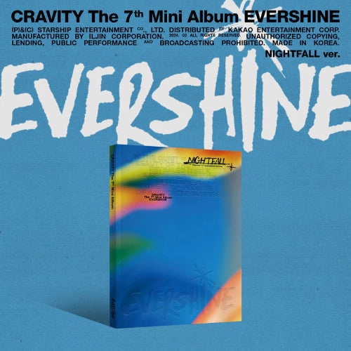CRAVITY 7th Mini Album EVERSHINE Nightfall Ver.