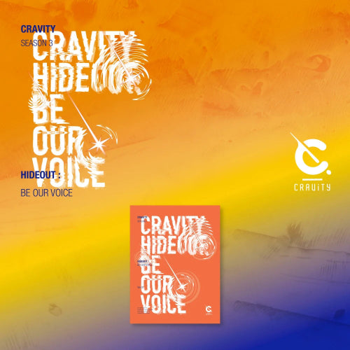 CRAVITY HIDEOUT BE OUR VOICE Season 3 3rd Mini Album Ver 1