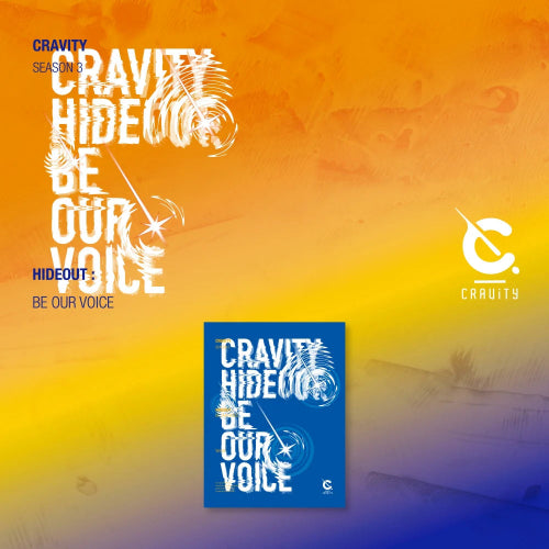 CRAVITY HIDEOUT BE OUR VOICE Season 3 3rd Mini Album Ver 2