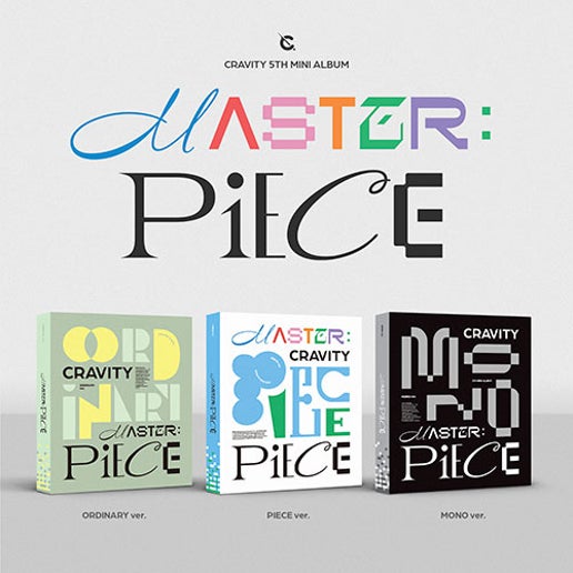 CRAVITY MASTER : PIECE 5th Mini Album - cover