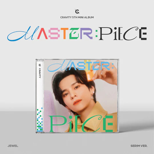 CRAVITY MASTER PIECE 5th Mini Album Jewel version - SERIM Version