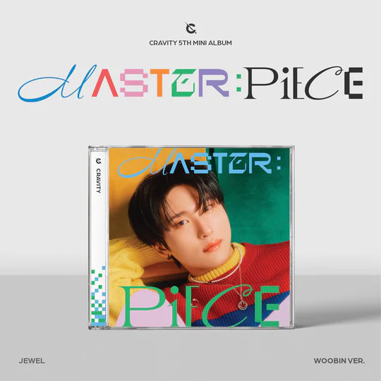 CRAVITY MASTER PIECE 5th Mini Album Jewel version - WOOBIN Version