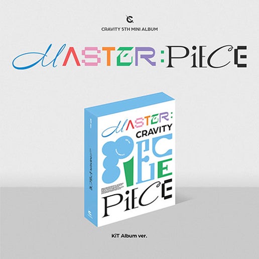 CRAVITY MASTER : PIECE 5th Mini Album - KiT version cover