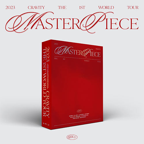 CRAVITY Masterpiece The 1st World Tour DVD - Main Image