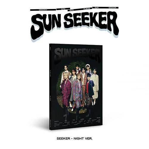 CRAVITY - SUN SEEKER 6th Mini Album - SEEKER NIGHT Version main image