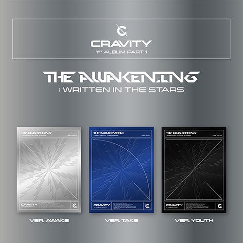 CRAVITY - The Awakening Written In The Stars 1st Album Part 1 3 variations - main image