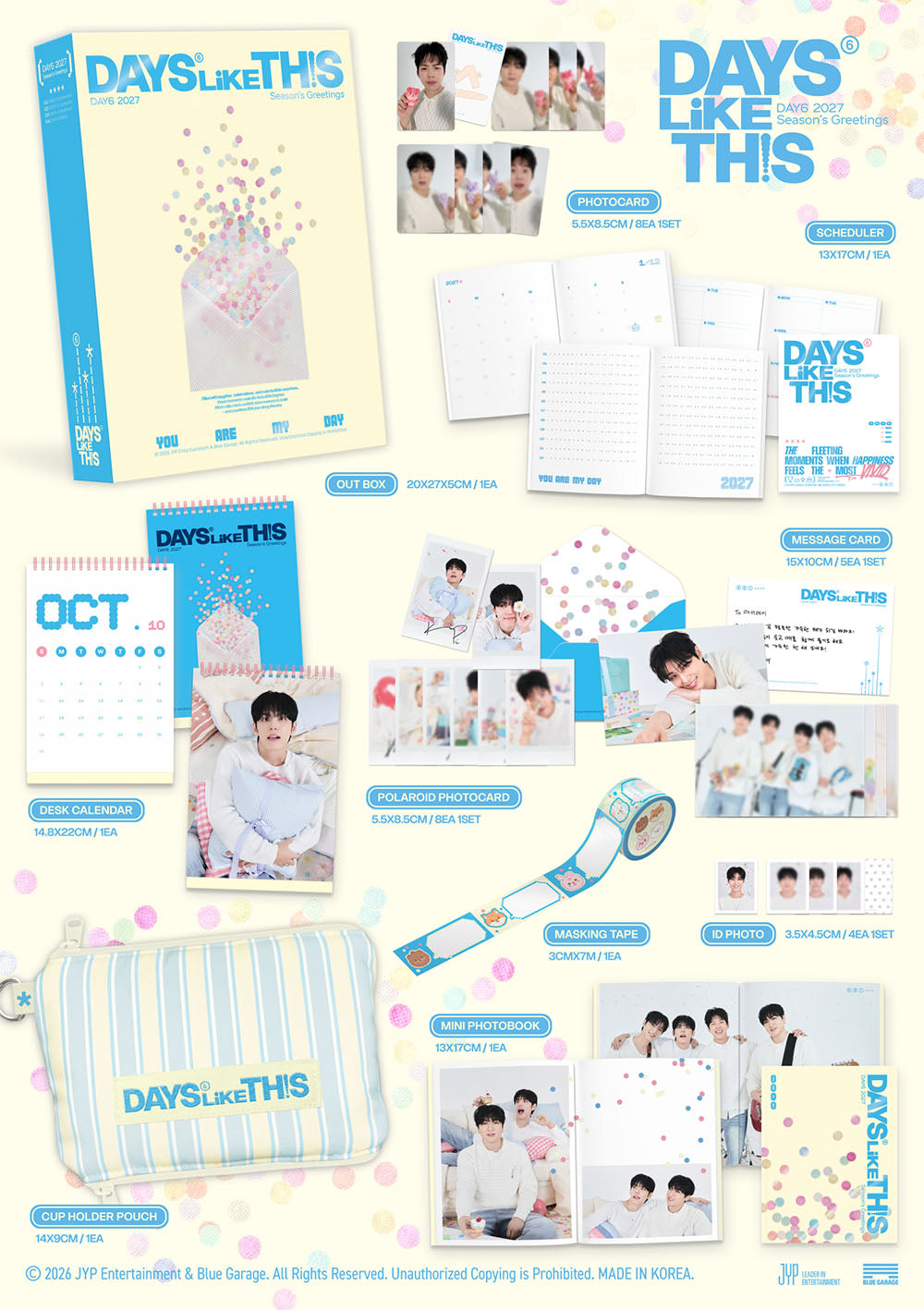 [PRE-ORDER] DAY6 - 2027 Season's Greetings [DAYS LIKE THIS] gallery image 1