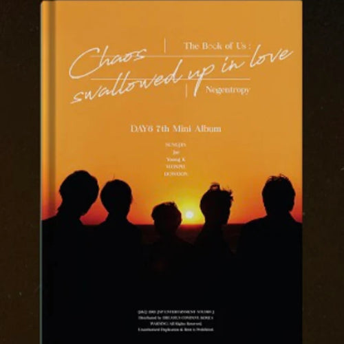 DAY6 The Book of Us Negentropy  - Chaos swallowed up in love 7th Mini Album - One&amp; Version