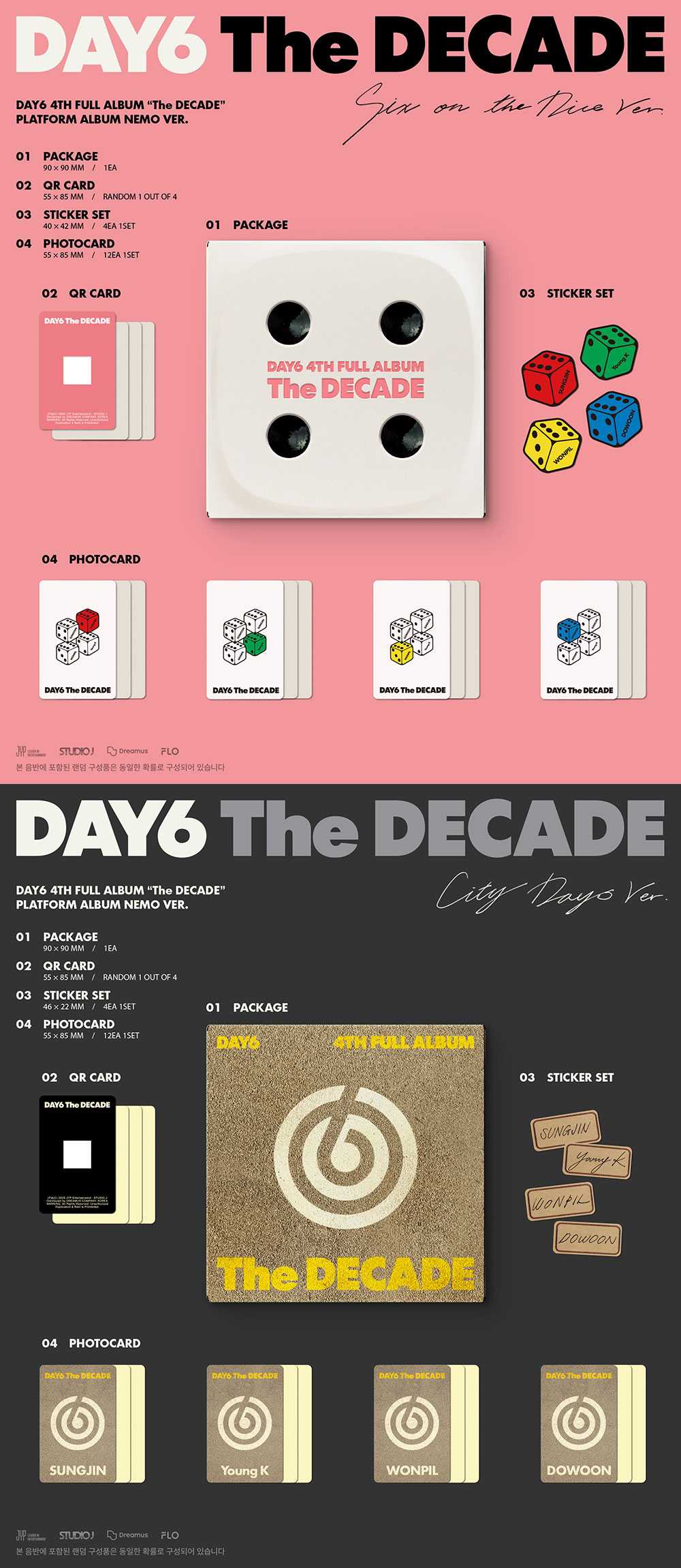 DAY6 - The DECADE [4th Album - Platform Nemo Ver.]