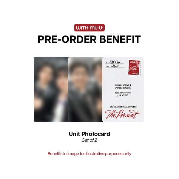 DAY6 The Present 2024 DAY6 SPECIAL CONCERT Photobook - Withmuu POBs