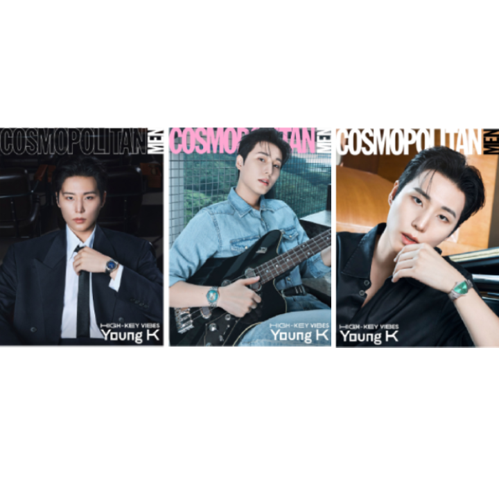 DAY6 Young K Cover COSMOPOLITAN September 2026 A B C - main image