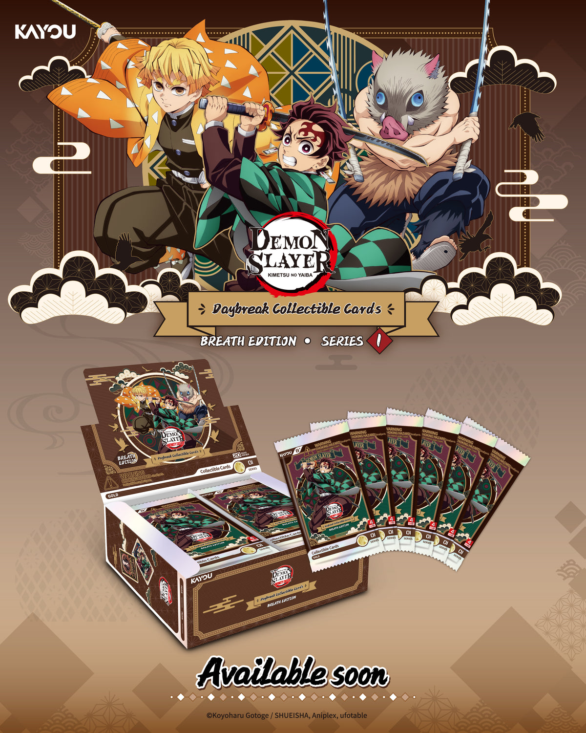 [PRE-ORDER] Demon Slayer - Collectible Trading Cards [Breath Edition] gallery image 1