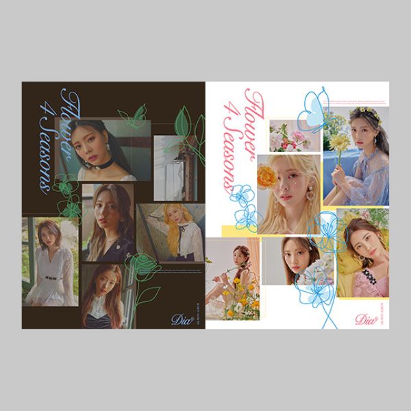 DIA Flower 4 Seasons Mini Album - main image 1