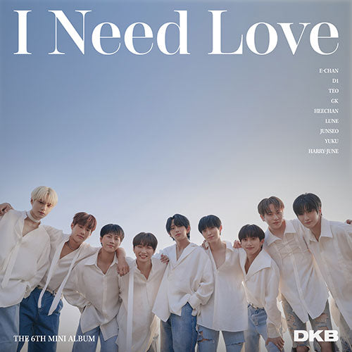 DKB I Need Love 6th Mini Album - main image