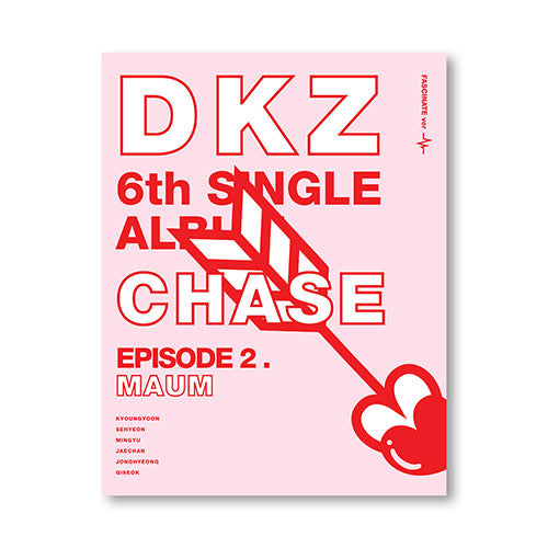 DKZ CHASE EPISODE 2 MAUM 6th Single Album - FASCINATE Ver - Main Image