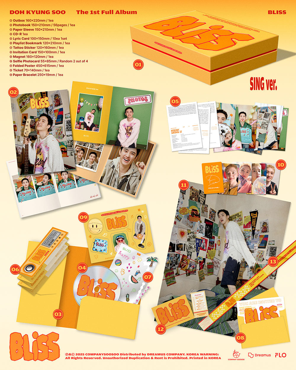 DOH KYUNG SOO - BLISS [1st Album] gallery image 1