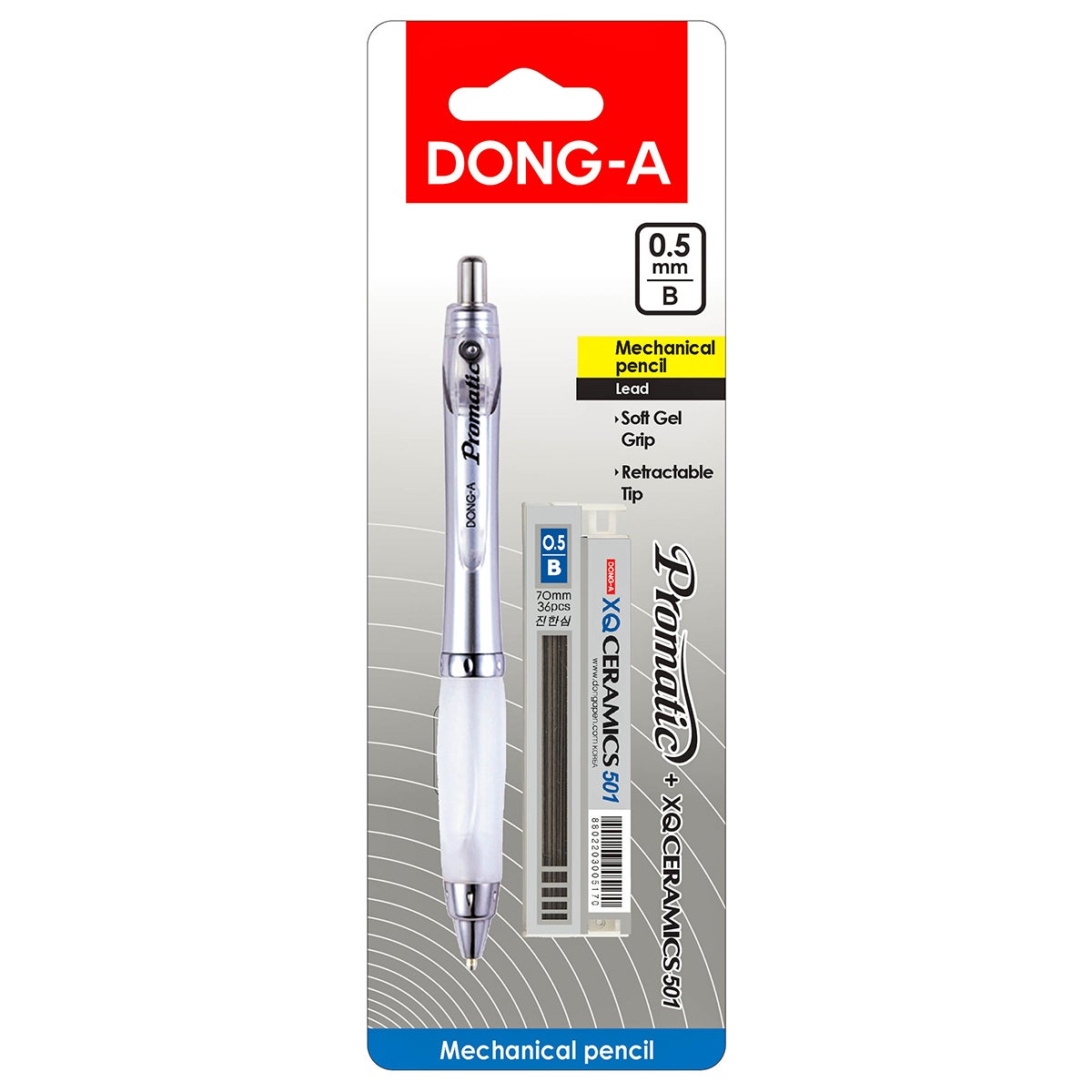 DONG-A Promatic Mechanical Pencil - White product image 1
