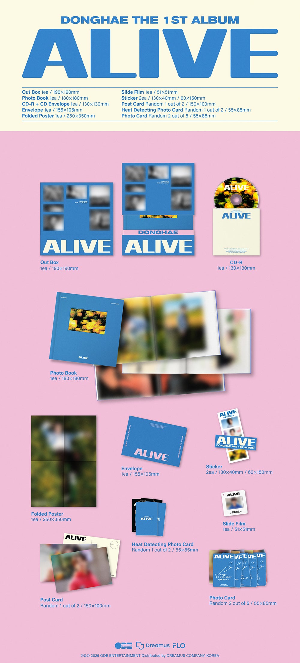 DONGHAE - ALIVE [1st Album - Photobook Ver.]