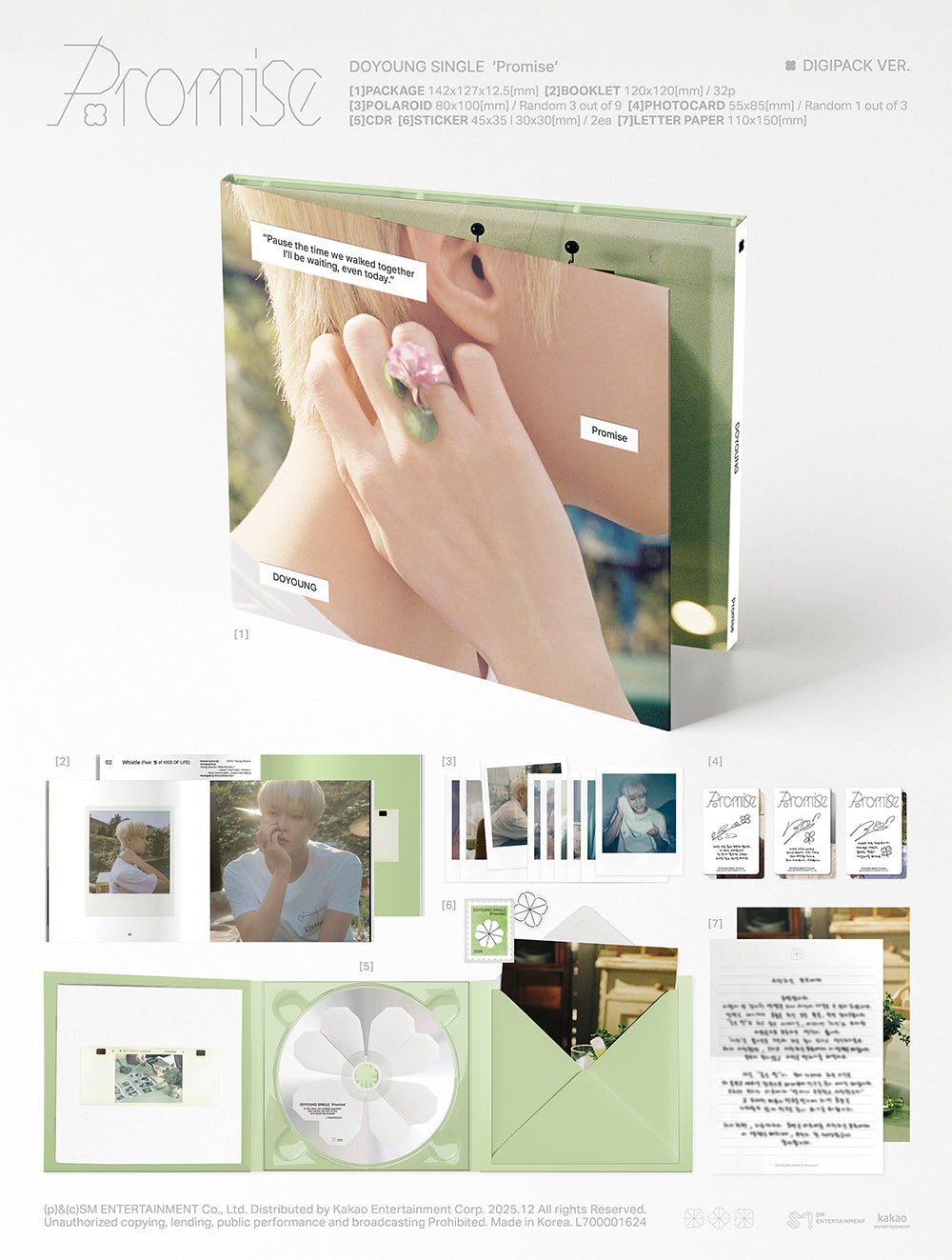 DOYOUNG - Promise [1st Single Album - Digipack Ver.]