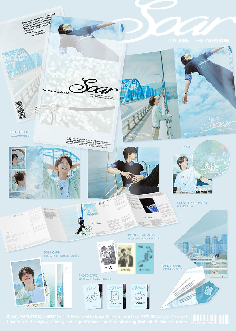 DOYOUNG - Soar [2nd Album - Be My Light Ver.]