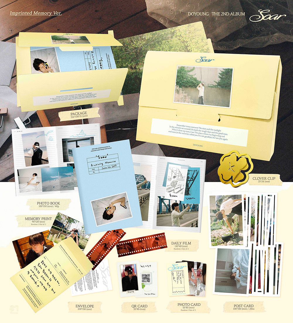 DOYOUNG - Soar [2nd Album - Imprinted Memory Ver.]