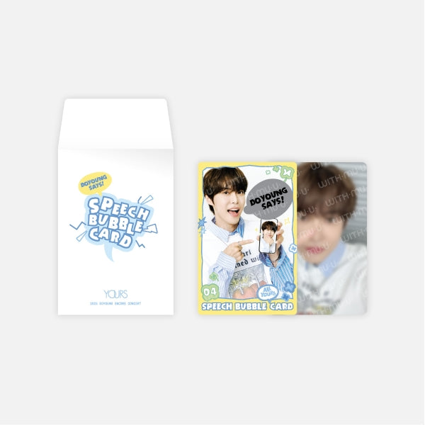 DOYOUNG Speech Bubble Card Set 2025 DOYOUNG ENCORE CONCERT Yours Official MD - main image