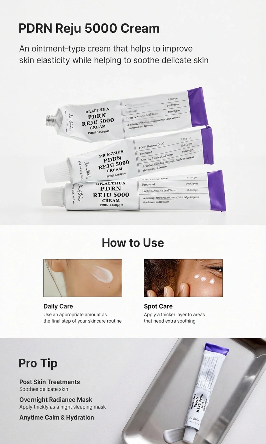 Dr.Althea - PDRN Reju 5000 Cream gallery image 1