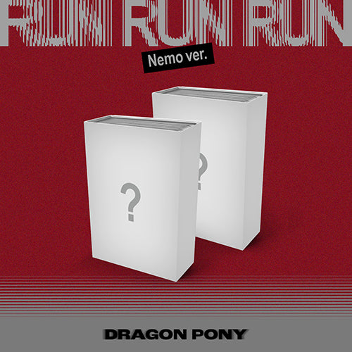 Dragon Pony RUN RUN RUN 3rd EP Album NEMO Ver - main image