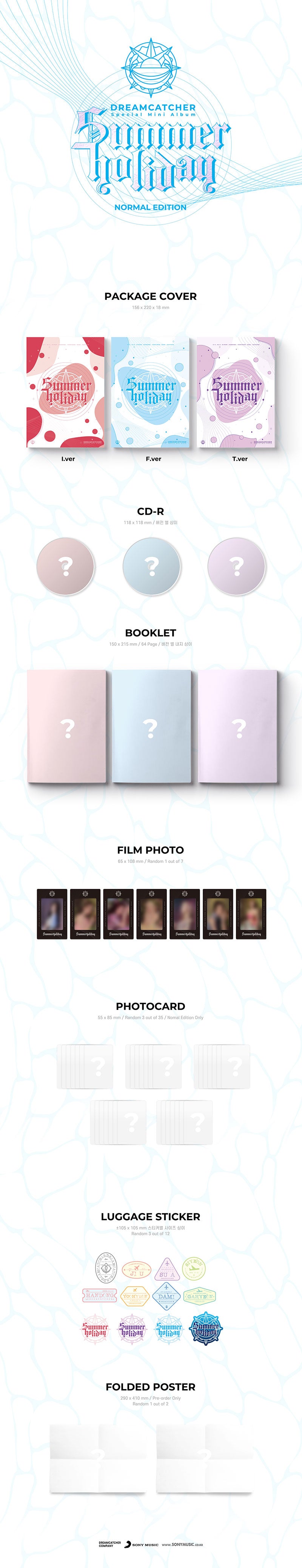 Dreamcatcher - Summer Holiday [Special Mini Album] - K PLACE