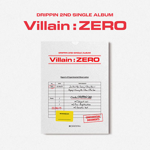 DRIPPIN - Villain : ZERO [2nd Single Album]