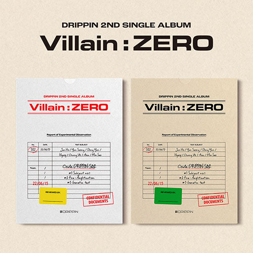 DRIPPIN - Villain : ZERO [2nd Single Album]